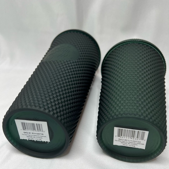 Starbucks Green Studded Tumblers - Picture 4 of 4